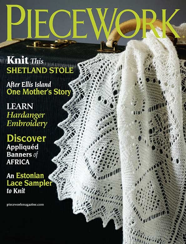 Cover of PieceWork November-December 2012
