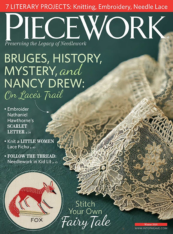 Cover of PieceWork Winter 2018