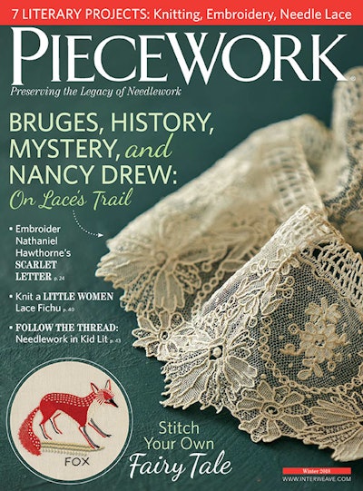 Cover of PieceWork Winter 2018