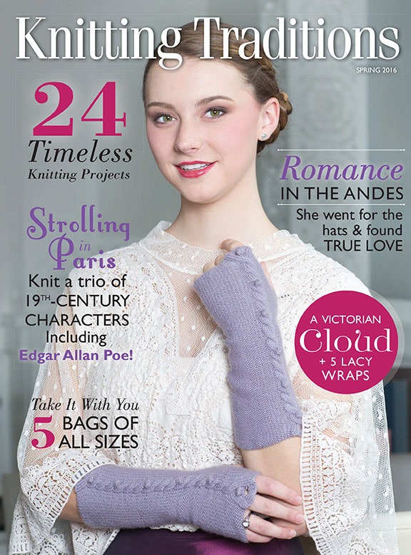 Cover of Knitting Traditions Spring 2016