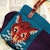 Fox Traveling Bag to Crochet and Cross Stitch Pattern Download Image
