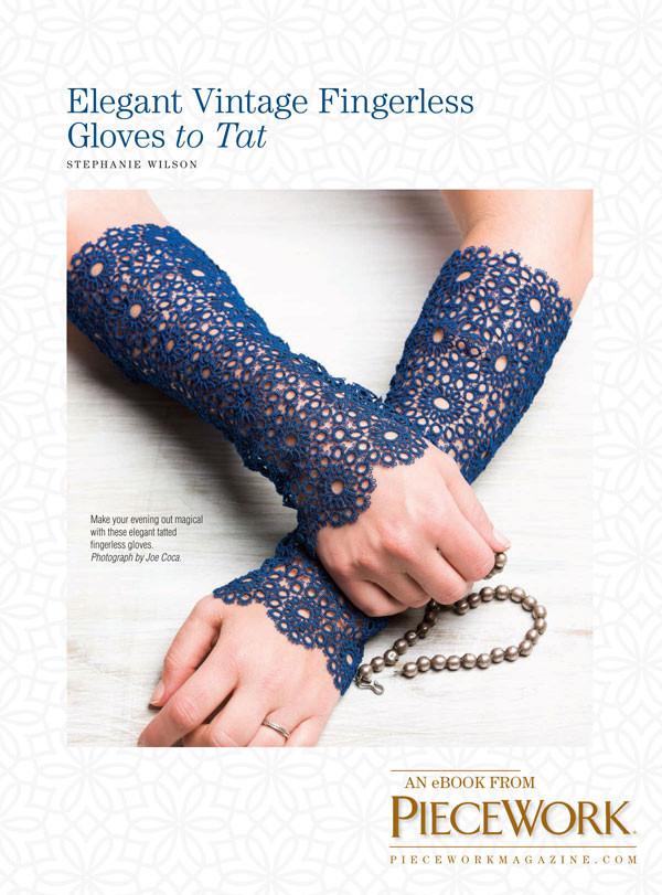 Elegant Vintage Fingerless Gloves to Tat eBook Image