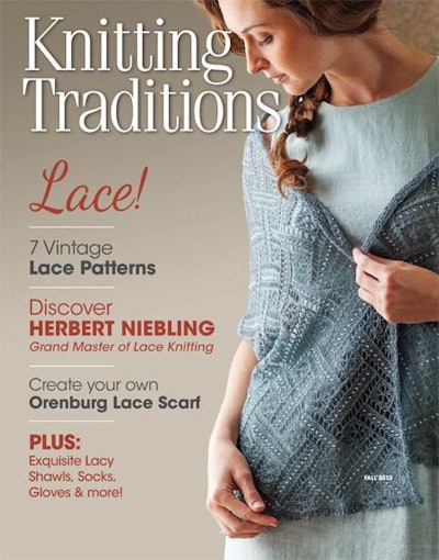Cover of Knitting Traditions, Fall 2013 Digital Edition