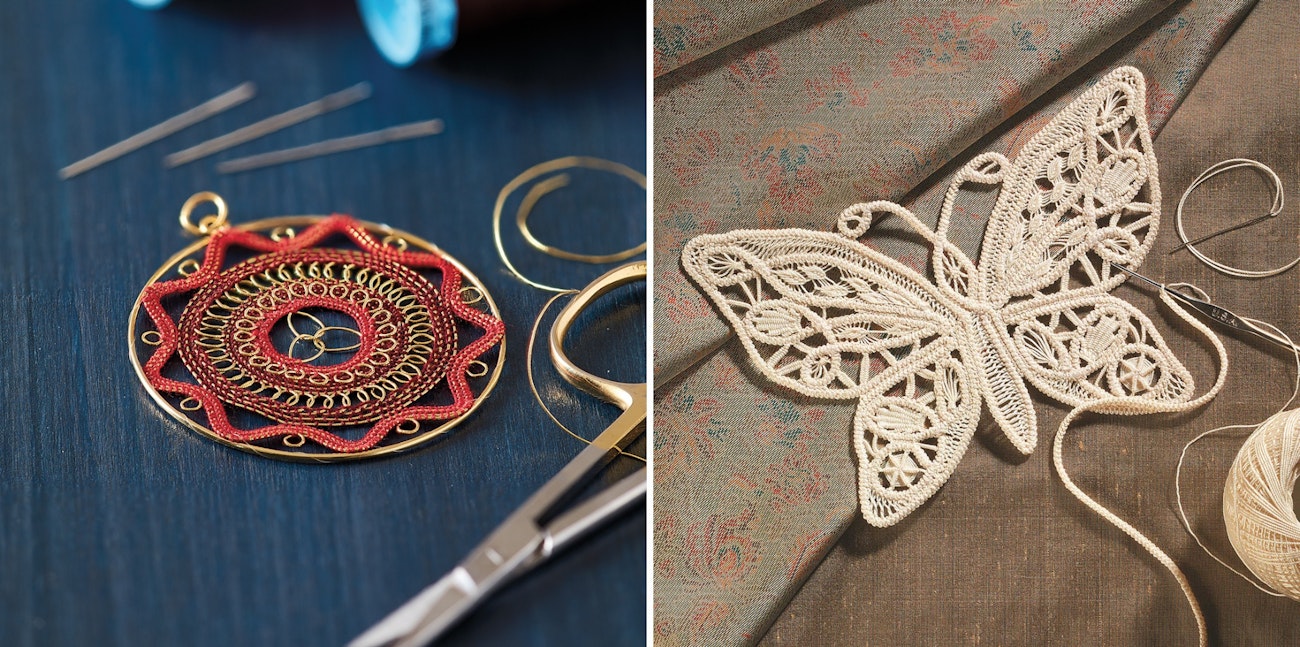 needle lace combine