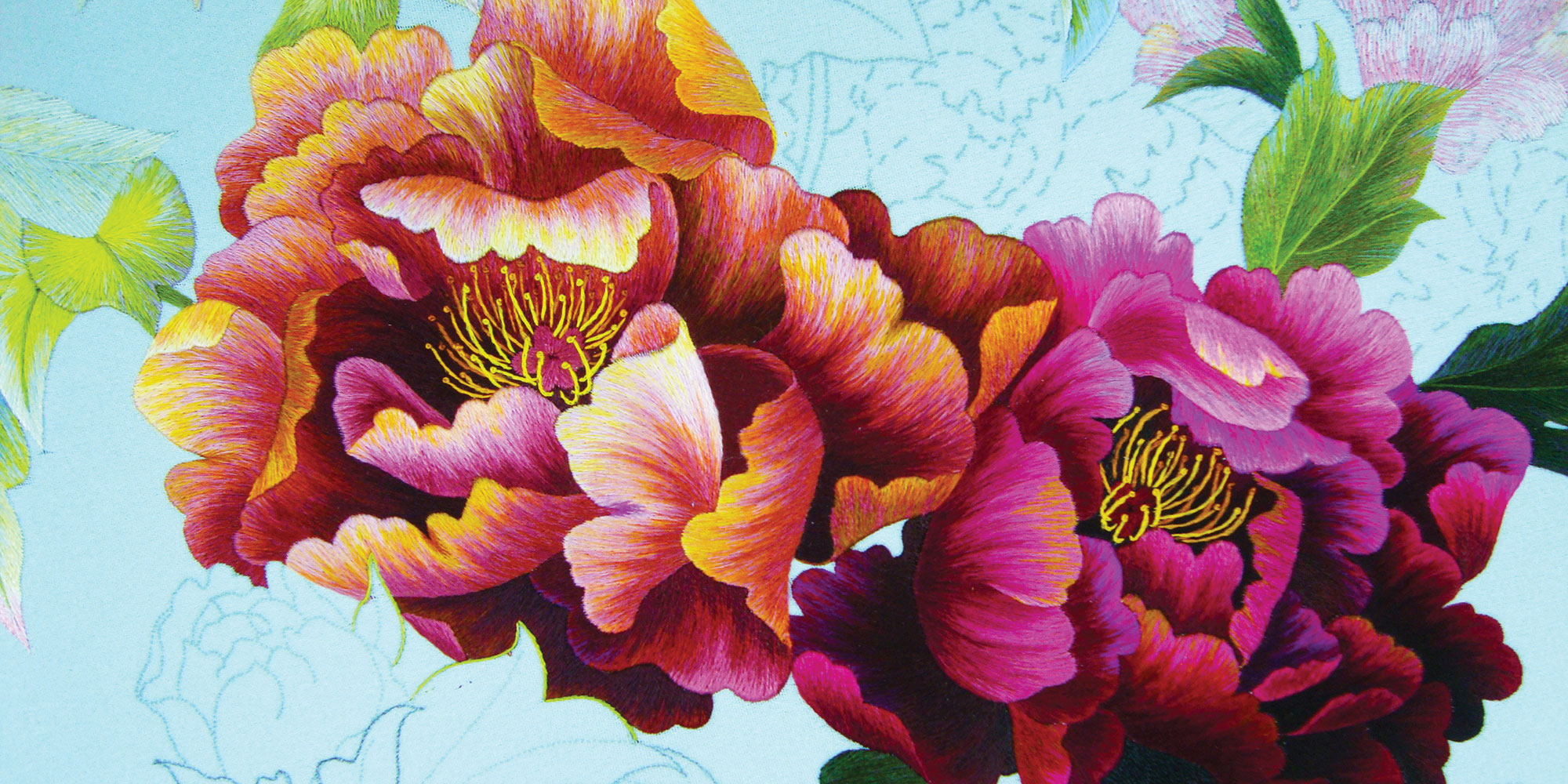 Vietnamese Silk Embroidery PieceWork