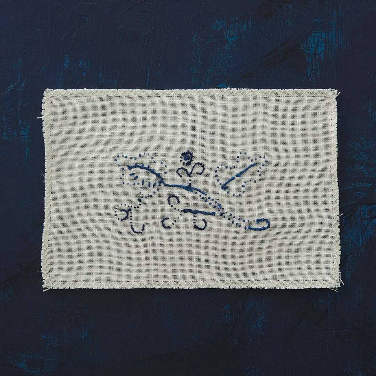 Palestrina Knot stitch back
