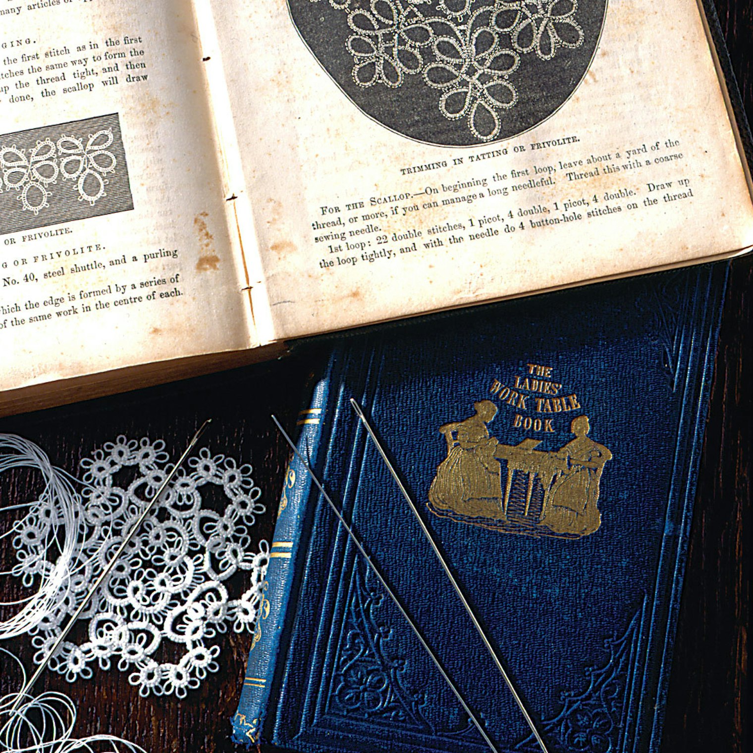 Ladies' Work-table book and The Ladies' Handbook of Fancy and Ornamental Work
