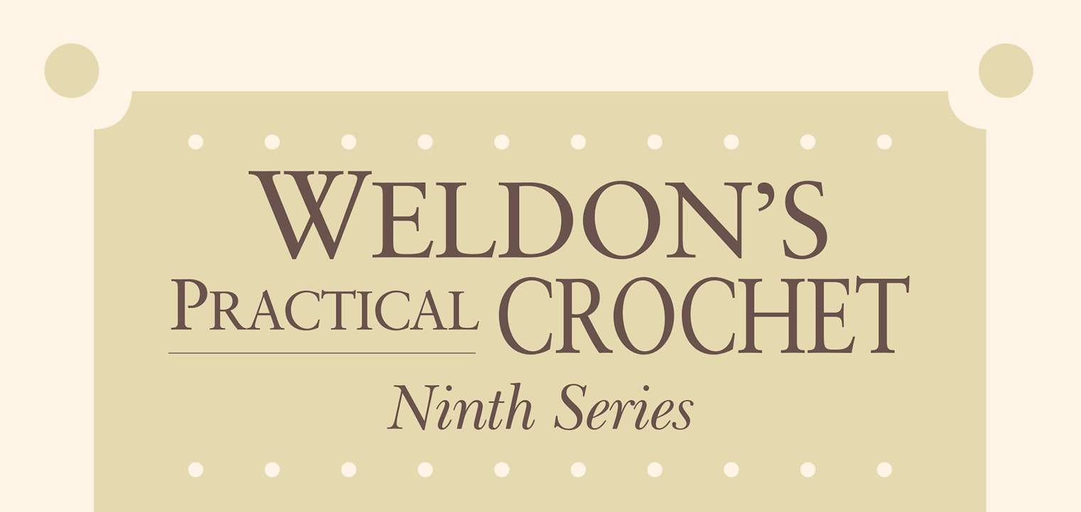 Weldon's crochet ninth series header