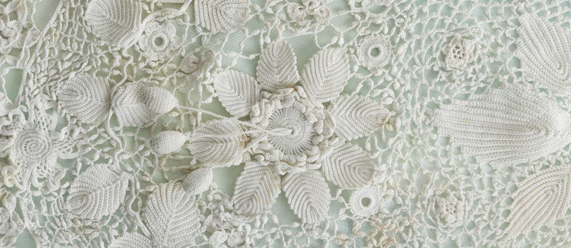 Ida May Allen jacket close up