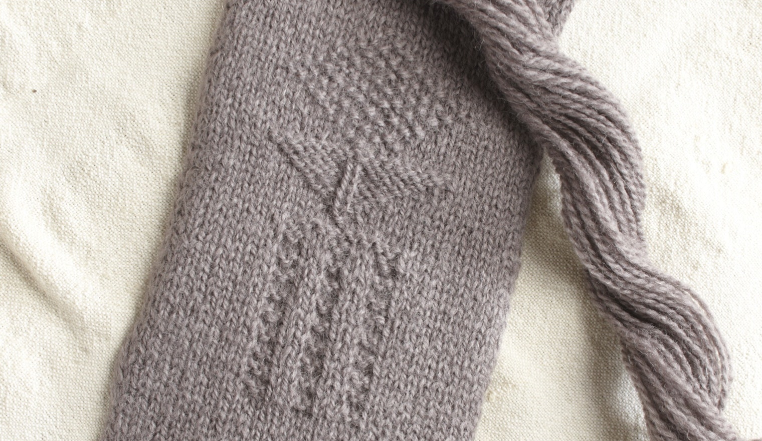 Gunnister sock detail