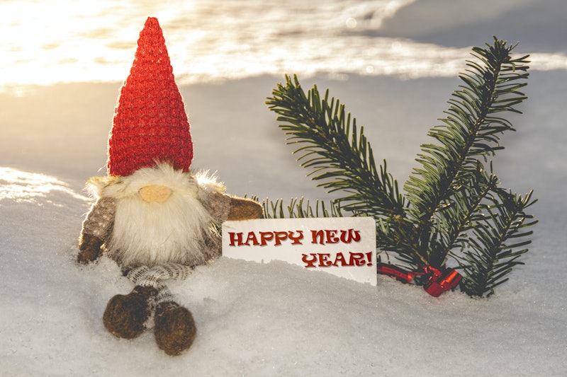 gnome new year