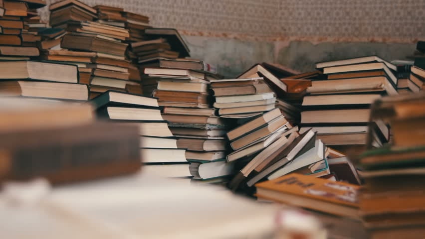 Book stacks, image courtesy of Shutterstock