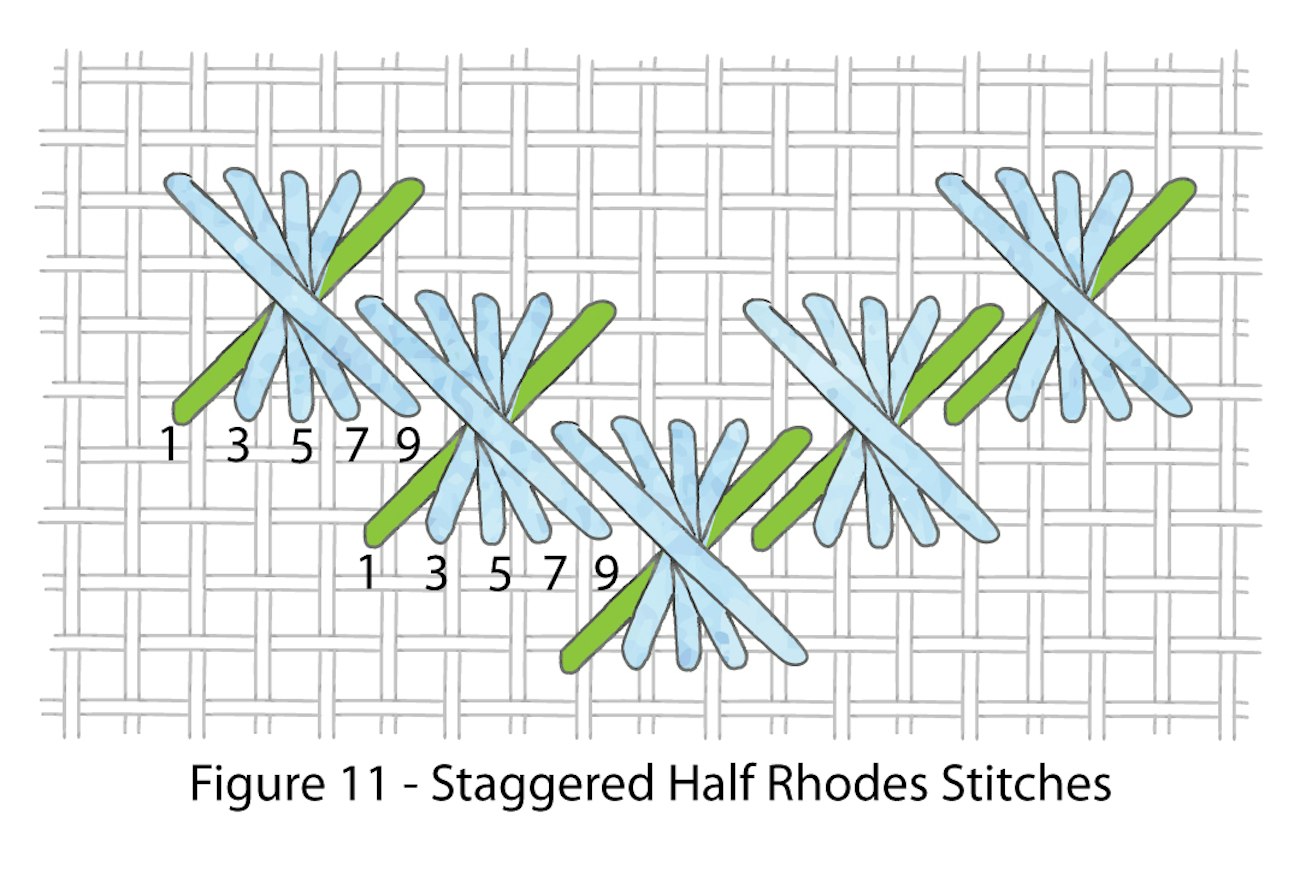 A Stitch in Time: Rhodes Stitch | PieceWork
