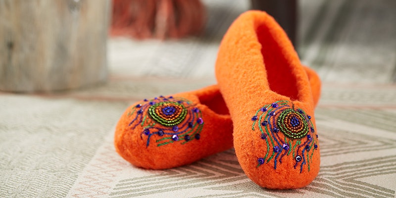 Felted Slippers