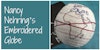 Embroider a Globe Image