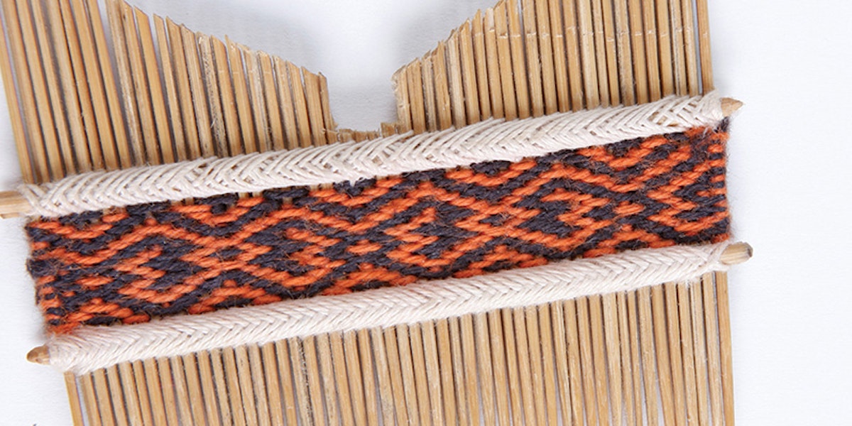 bamboo loom&tassel comb hand weaving comb
