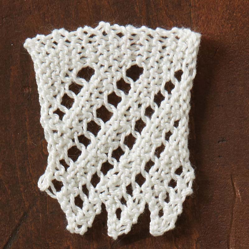 Mary Elizabeth Greenwall Edie's Knitted-Lace Samples | PieceWork