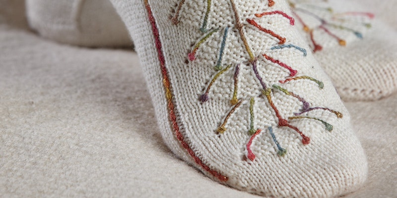 Fireworks Socks Detail