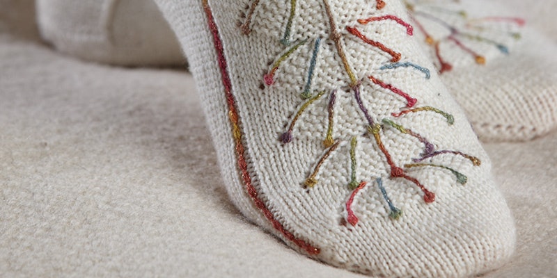 Fireworks Socks Detail