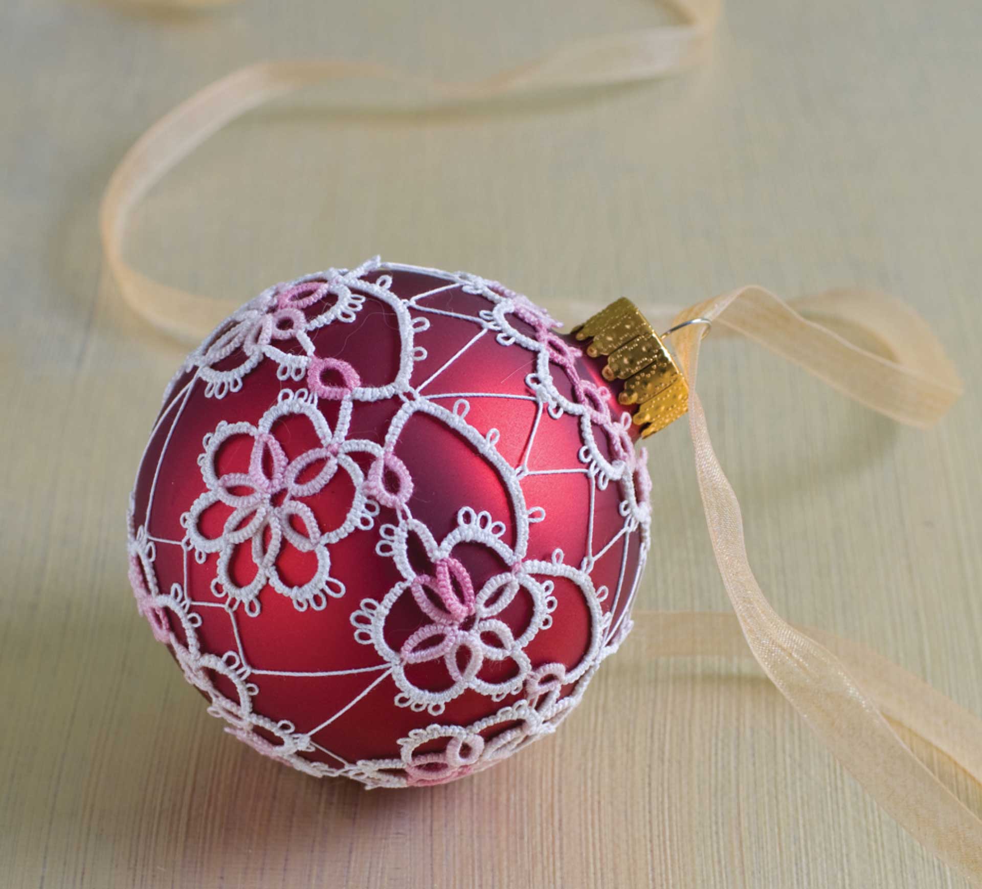 Trimmings: Tatted Holiday Ornaments Image