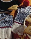 Two-Color Norwegian Gloves Image