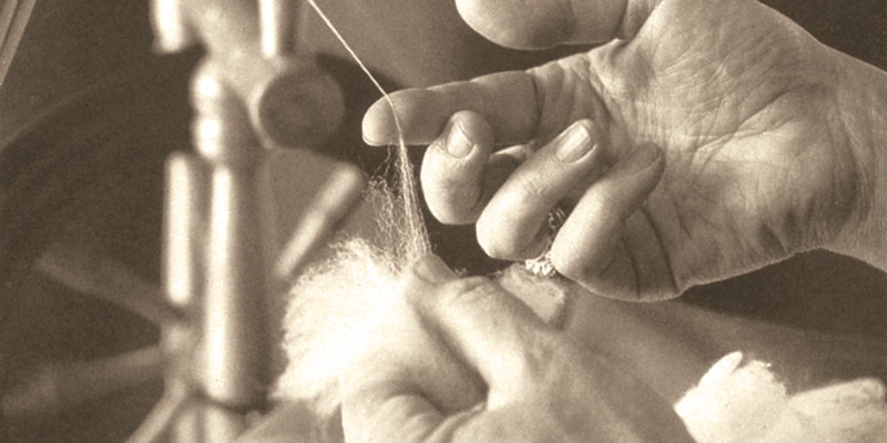 Margaret Stove Super-fine-wool-spinning