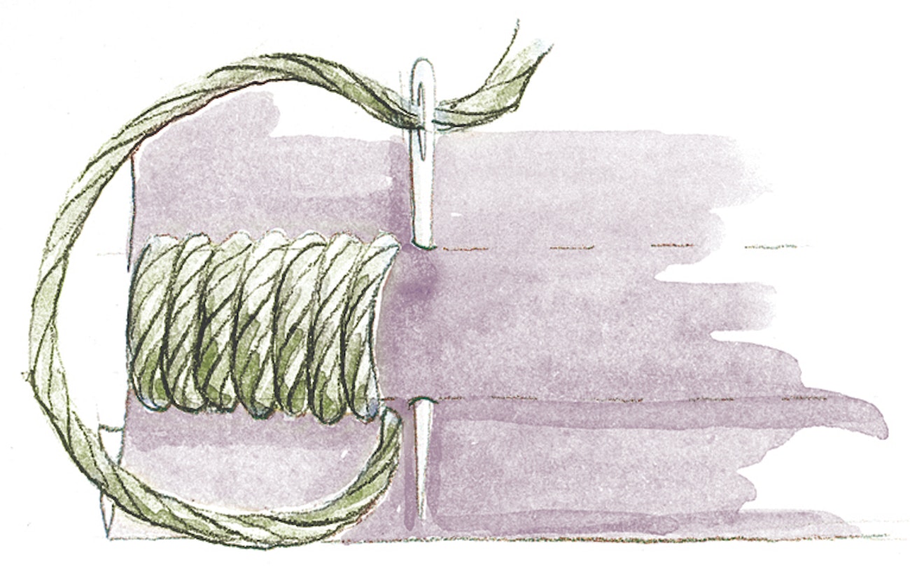 Satin stitch