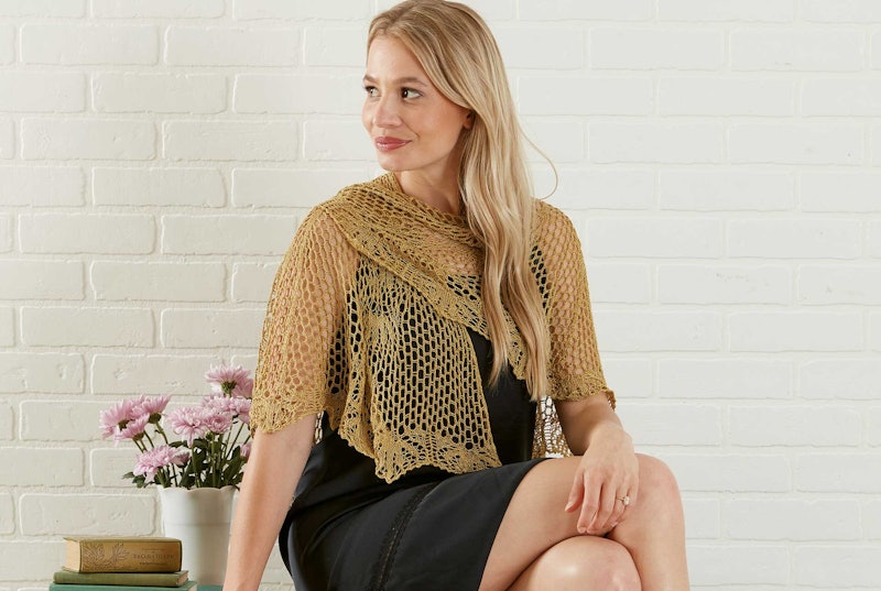 Golden-Flower-Shawl-to-Knit-1