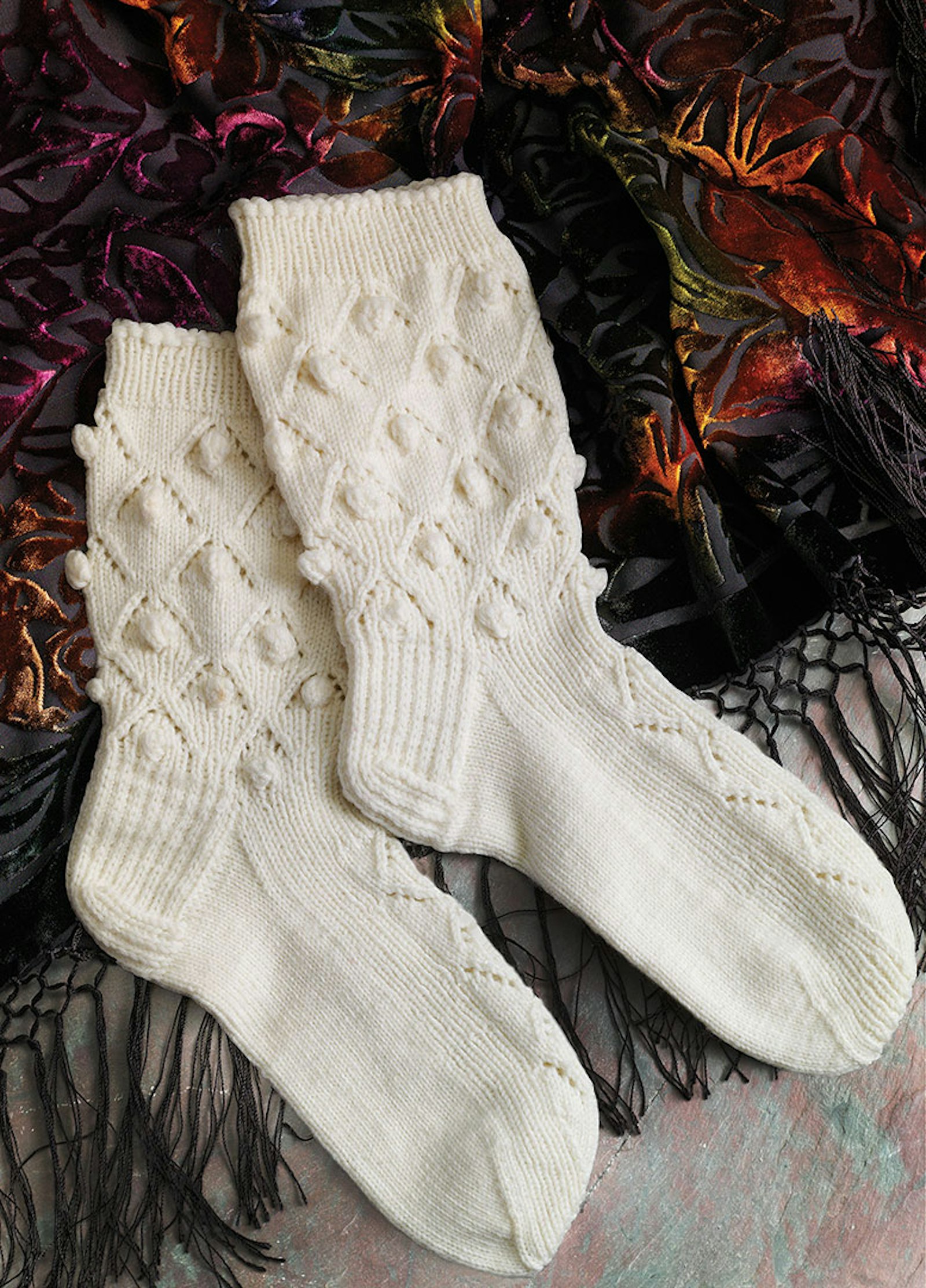 Lace Dancing Socks from Spain