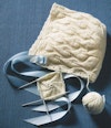 Amana Star-Pattern Baby Bonnet to Knit Image