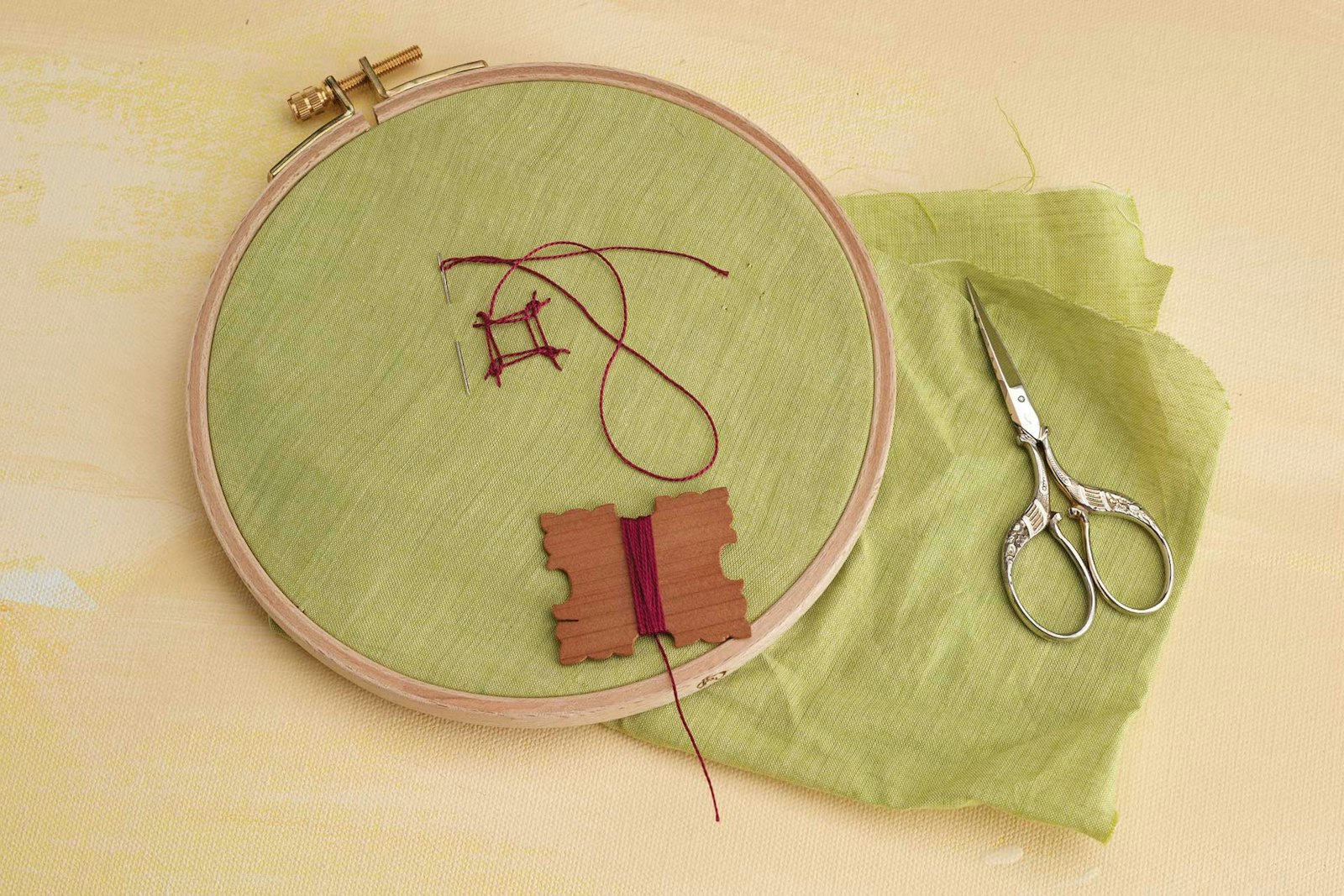 Bonnet Stitch In Hand Embroidery Stitches Tutorial 
