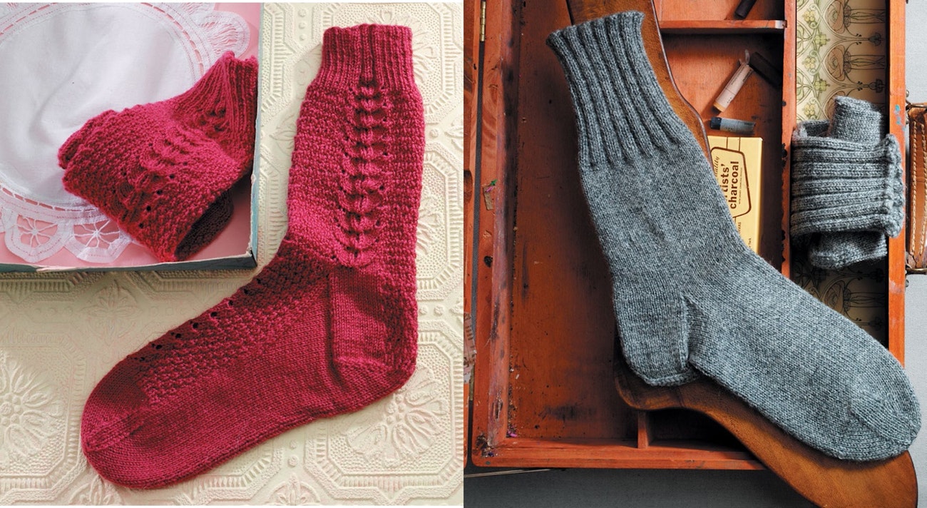 Tips for Practical Sock Knitting French Heels Versus Dutch! PieceWork