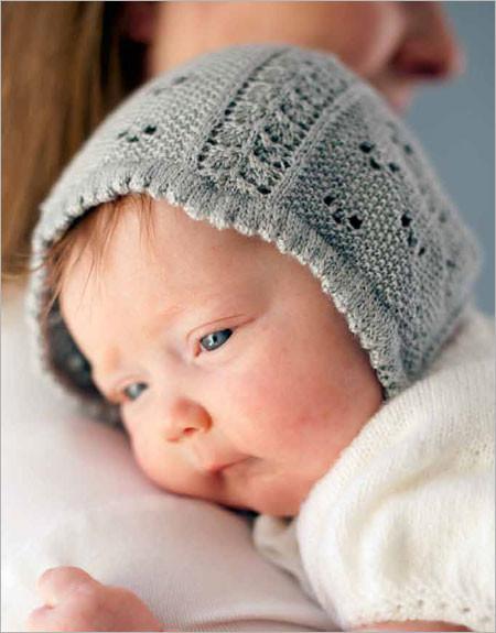Beloved Baby Bonnet Knitting Pattern Download Image