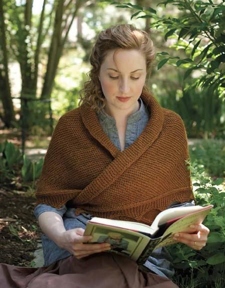 A Sensible Shawl Knitting Pattern Download Image