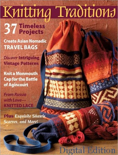Cover of Knitting Traditions, Spring 2012 Digital Edition