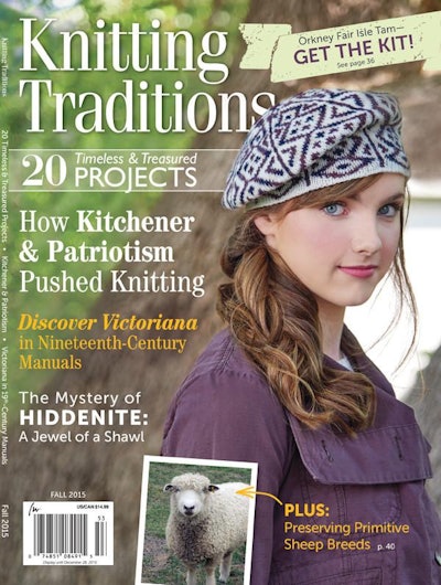 Cover of Knitting Traditions, Fall 2015 Digital Edition