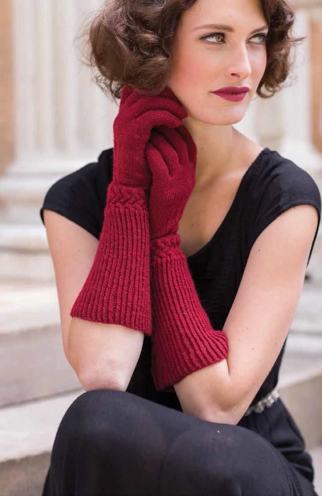 Driving Gloves for the Lady of the Manor Knitting Pattern Download Image