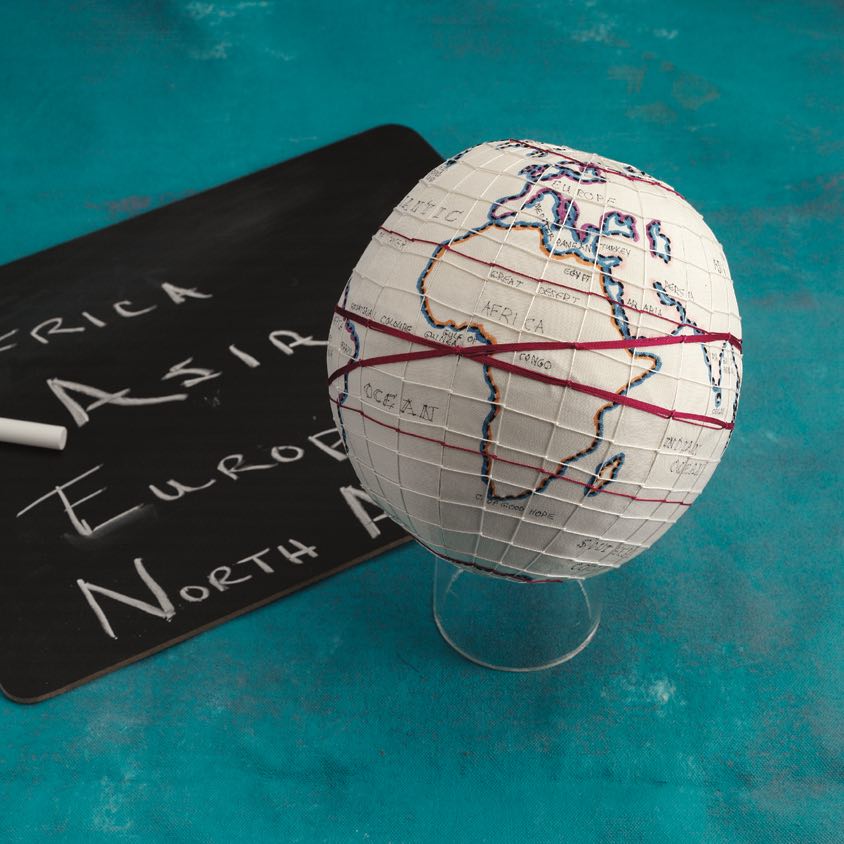 Embroider a Globe Image