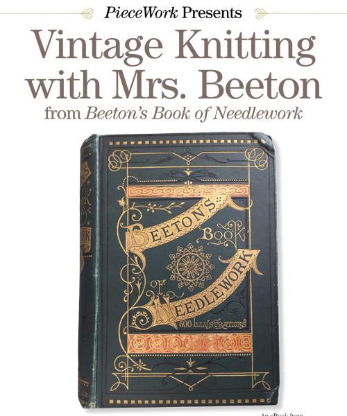 Vintage Knitting with Mrs. Beeton eBook Image