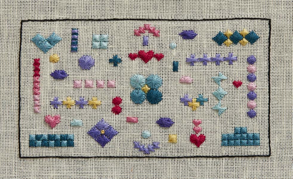 A Stitch in Time: Rhodes Stitch Image