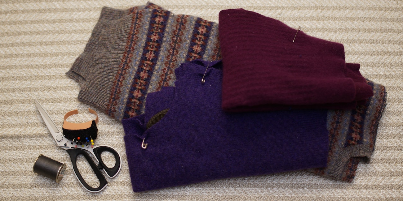 Photo 2 - fabrics for mittens