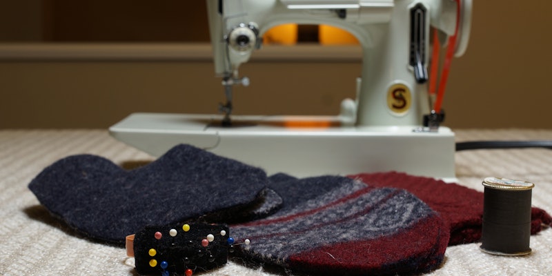Photo 3 - machine sewing