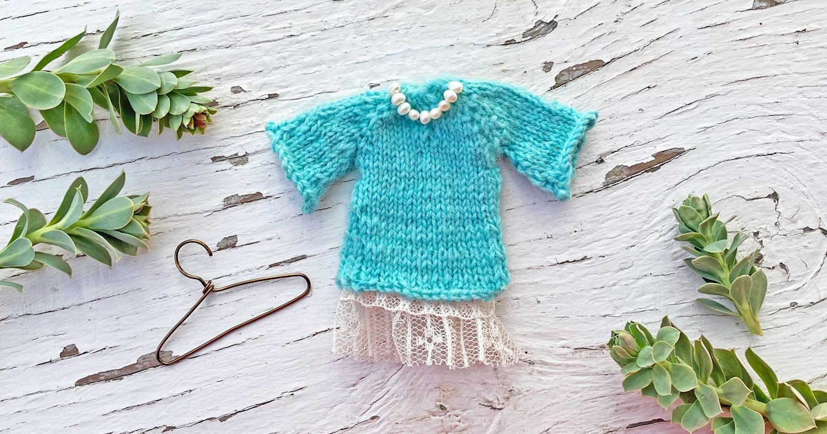 Knit a Miniature Sweater | PieceWork