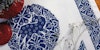 The Blue-and-White Embroidery of China Image