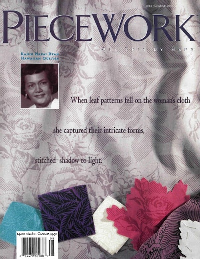 Cover of PieceWork July/August 1994
