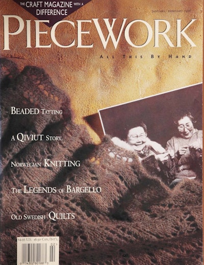 Cover of PieceWork January/February 1996