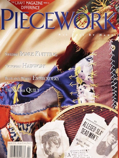 Cover of PieceWork March/April 1996
