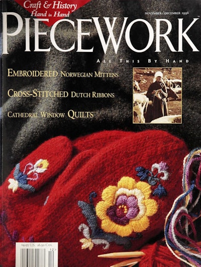 Cover of PieceWork November/December 1996