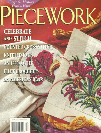 Cover of PieceWork September/October 1998