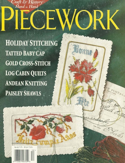 Cover of PieceWork November/December 1998